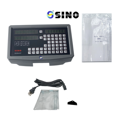 SINO équipement de test magnétique de l'axe DRO de l'échelle DRO Kit Linear Scale Encoder Two de SDS6-2V