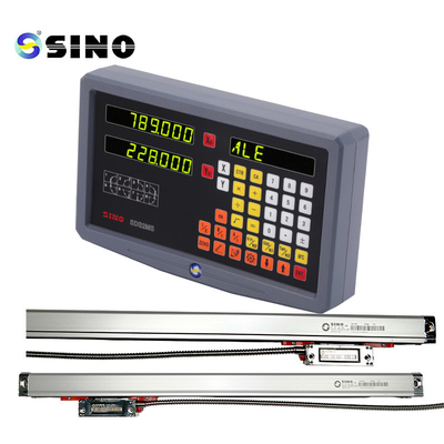 SINO SDS 2MS Lecture numérique 2 axes avec une échelle magnétique linéaire Dro Kit pour fraiseuses
