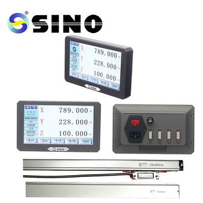 Échelle linéaire en verre de SINO DRO Kit Test Instruments Digital Readout système de SDS200S pour l'aléseuse de tour