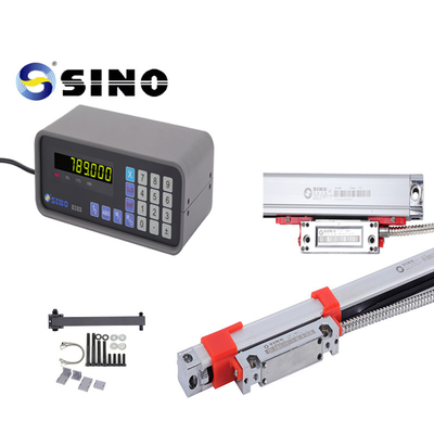 SINO Axe unique SDS3-1 Lecteur numérique et réglateur à grille à échelle linéaire pour fraisage/latéraux