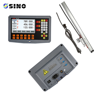 Système multifonctionnel de DRO à échelle linéaire avec écran LCD de résolution de 1 μm et DRO à 2 axes