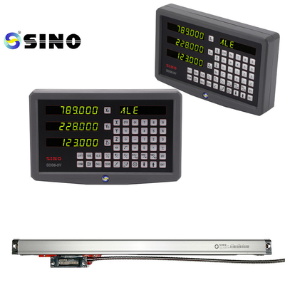 Règle linéaire de grille d'encodeur d'échelle en verre des systèmes de lecture de Digital d'axe du gris SDS6-3V 3 DRO KA300