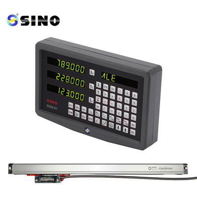 Règle linéaire de grille d'encodeur d'échelle en verre des systèmes de lecture de Digital d'axe du gris SDS6-3V 3 DRO KA300
