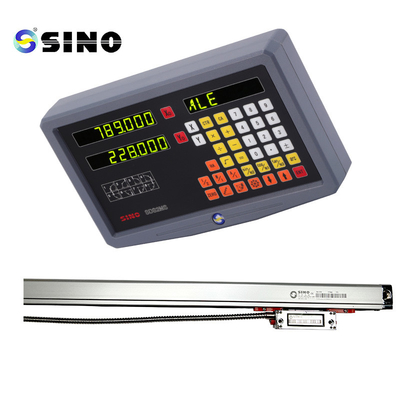 SINO SDS2MS 2 axes Système de relecture numérique DRO Multifonctionnel avec l'échelle linéaire KA300 pour tour