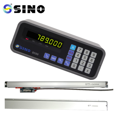 TTL Système de lecture numérique mono-axe SINO DRO SDS3-1 avec encodeur linéaire à couverture transparente pour fraiseuse à tour