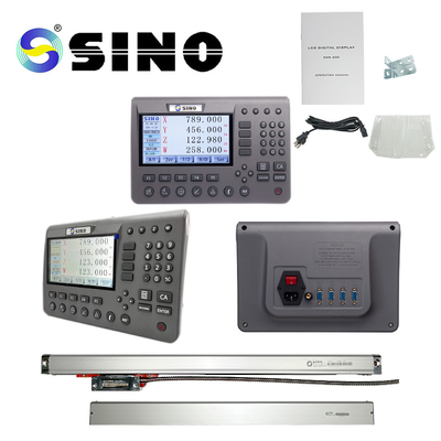 2 axes DRO SDS 200 Kit Métal LCD plein écran tactile 0,005 mm Résolution pratique pour la fraiseuse