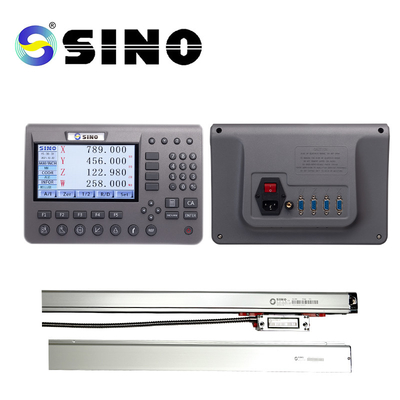 2 axes DRO SDS 200 Kit Métal LCD plein écran tactile 0,005 mm Résolution pratique pour la fraiseuse