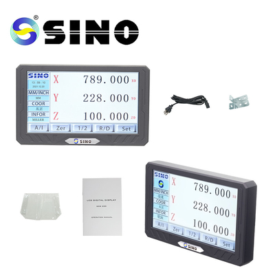 Kit de lecture numérique pour les fraiseuses SINO 200S Système d'échelle linéaire de capteur optique DRO