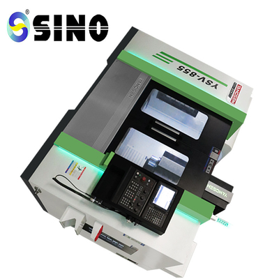 La machine à tourner CNC SINO avec une largeur de 550 mm présente une grande précision et fonctionne verticalement