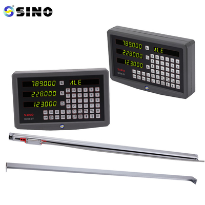 SINO KA600-1100mm Encodeur optique SDS6-3V Systèmes de lecture numérique Grille de haute précision Balance de verre linéaire