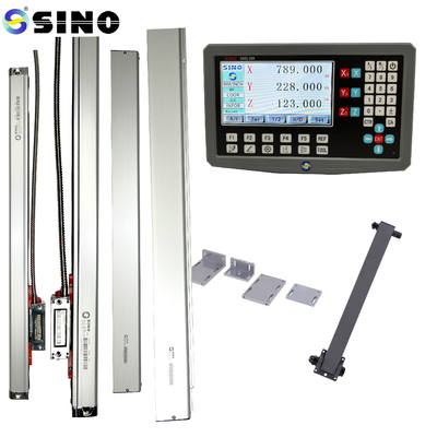 SDS2-3VA Tour à fraisage à 3 axes LCD DRO Lecture numérique KA300-70mm Encodeur optique à échelle linéaire