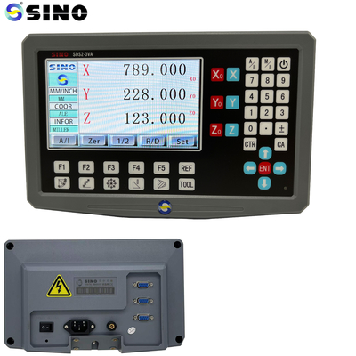 LCD DRO SDS2-3VA Système de lecture numérique à 3 axes pour le tour de forage Boring Milling Encoder