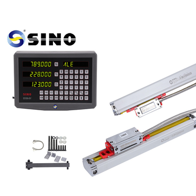 Machine de fraisage DRO en fer, compteur d'affichage numérique avec systèmes de lecture numérique à 3 axes AC100-240V