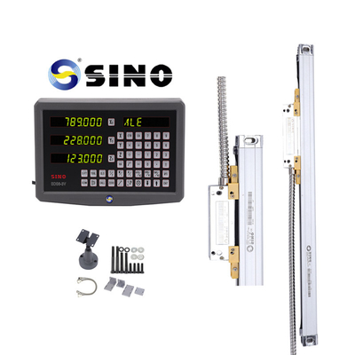 SINO DRO SDS6-3V Système de lecture numérique à 3 axes avec réglateur de codage linéaire TTL pour fraiseuse à tour