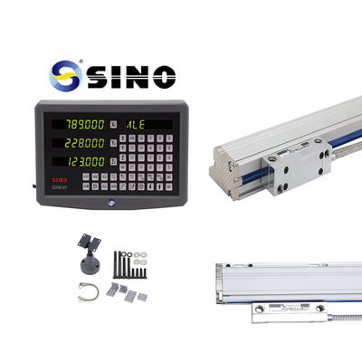 SINO DRO SDS6-3V Système de lecture numérique à 3 axes avec réglateur de codage linéaire TTL pour fraiseuse à tour
