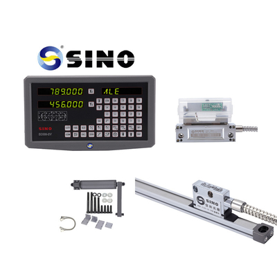 Système de lecture numérique SDS6-2V à 2 axes et réglages de grille de verre linéaire KA sur la fraiseuse à tour