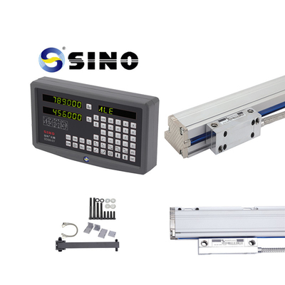 SDS6-2V SINO Dro 2 Axe Système de lecture numérique kit avec codeur linéaire Pour machine de fraisage de tour