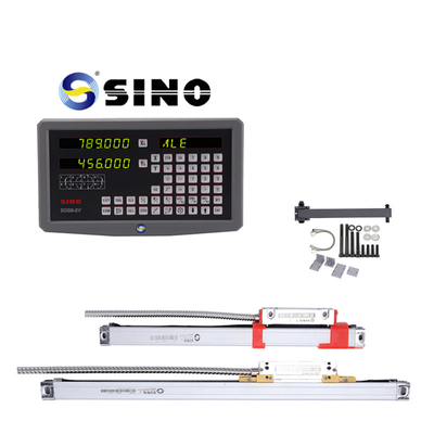 SDS6-2V SINO Dro 2 Axe Système de lecture numérique kit avec codeur linéaire Pour machine de fraisage de tour