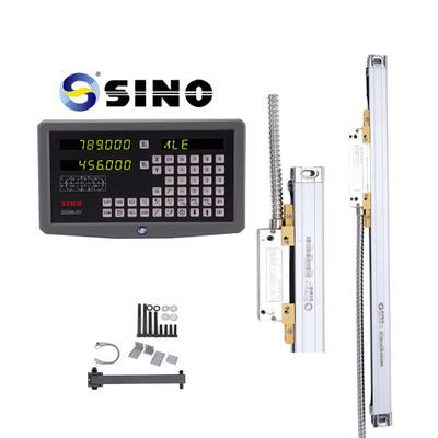 SDS6-2V Dro et SINO Linear Glass Rulers pour améliorer efficacement l'efficacité du traitement des métaux