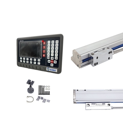 1um/5um/0.1um Résolution 4 axes de lecture numérique DRO à échelle linéaire avec écran LCD