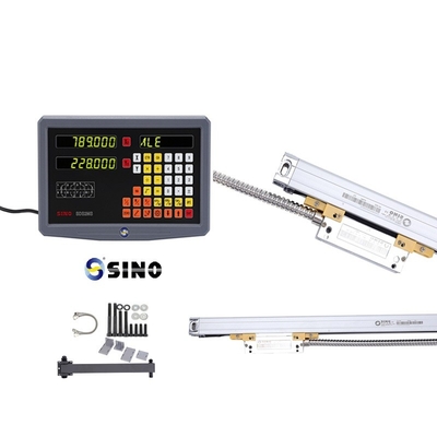 SINO SDS2MS Lecture numérique 2 axes Angle optique L'encodeur linéaire Longueur 7-102cm Pour fraiseuse