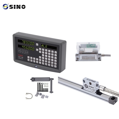 2 axes de lecture numérique SINO SDS6-2V DRO avec des kits LED en métal Deux règleurs linéaires pour fraiseuse
