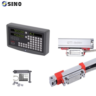 SDS6-2V Lecture numérique Écran SINO LED 2 axes Système DRO 60Hz Pour le tour de fraisage