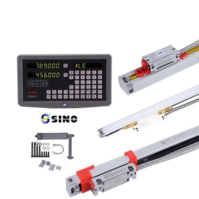 SDS6-2V Lecture numérique Écran SINO LED 2 axes Système DRO 60Hz Pour le tour de fraisage