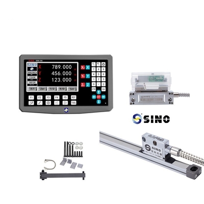 SINO 3 axes SDS6-3 Digital Gauge Serre à bande avec règle à grille à échelle linéaire pour fraisage tour machine