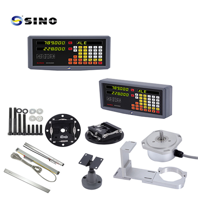 Lecture numérique SINO SDS 2MS échelle magnétique à 2 axes Dro avec kit de codage linéaire pour fraiseuses