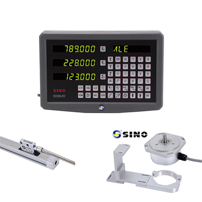 SINO SDS6-3V 3 axes Digital Reading Metal LED avec codeur linéaire pour le système DRO de la fraiseuse