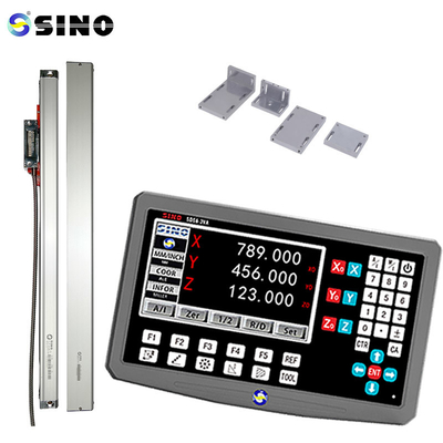 Le tour à 3 axes Dro affiche TTL fraisage CNC machine de perçage 5um SINO