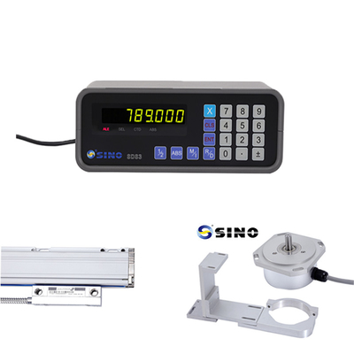 SINO SDS3-1 Système d'affichage numérique à axe unique kits d'encodeur linéaire en verre échelle pour le tour de fraisage machine de meulage