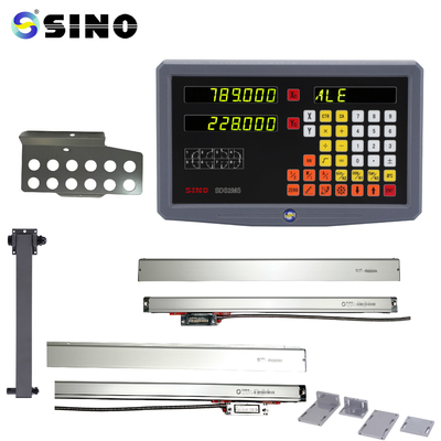 Système d'affichage numérique 3 axes DRO SINO SDS2-3MS Règle linéaire en verre pour tour et fraiseuse