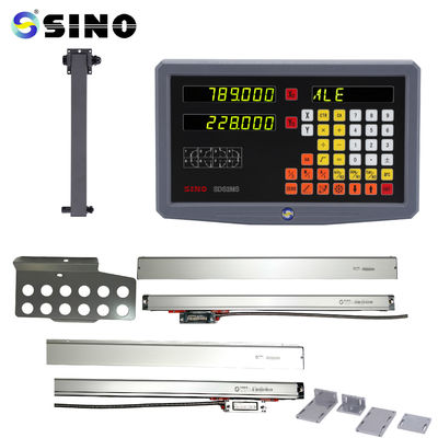 Kit DRO numérique SINO SDS2MS pour règle magnétique linéaire 2 axes pour fraiseuses