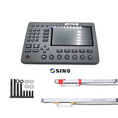 SINO SDS200 Système de lecture numérique à 4 axes avec écran LCD Construction métallique durable et codeurs linéaires pour tourne-boue
