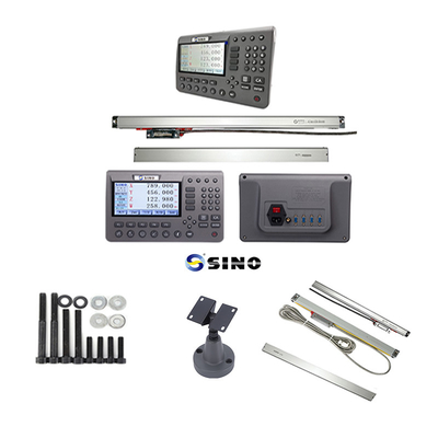 SINO SDS200 Système de lecture numérique à 4 axes avec écran LCD Construction métallique durable et codeurs linéaires pour tourne-boue