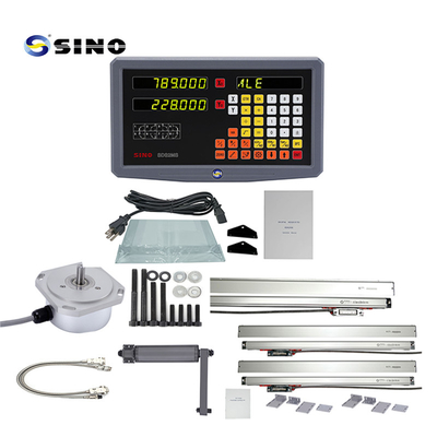 Système de lecture numérique du tour SDS2MS AC 100-240V multifonctionnel avec échelle linéaire pour tour et fraiseuses