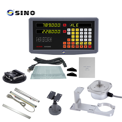 Système d'affichage numérique SINO SDS2MS Appareil multifonctionnel pour machines de fraisage et de tournage Entrée CA 100-240V et encodeur linéaire
