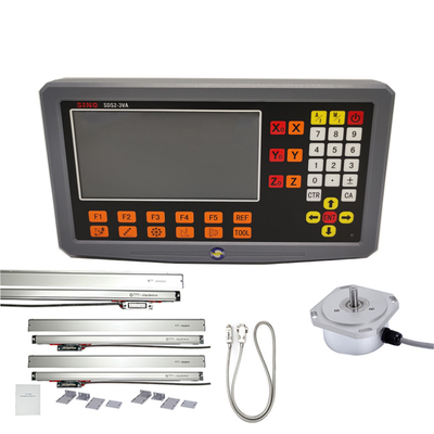 SINO SDS2-3VA Système de lecture numérique multilingue avec 100-240V DRO 3 Axis Kit