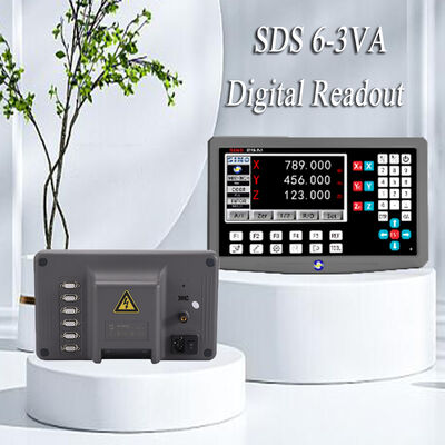 SINO SDS 6-3VA 1um Digital Readout System for Milling Machine IP64 Protection OEM Customizable Easy-to-Use Interface