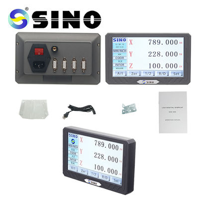 Bon prix Métal pratique de deux haches de pleine d'écran tactile d'affichage à cristaux liquides résolution de la fraiseuse DRO 0.005mm en ligne