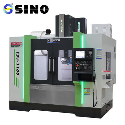 Bon prix SINO YSV-1160 Centre d'usinage CNC vertical à trois axes métallique équipé d'une transmission DDS en ligne