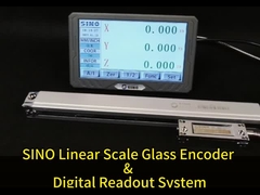 Sensor de verre à échelle linéaire SINO 3-Axis DRO Affichage numérique de lecture pour le fraisage CNC